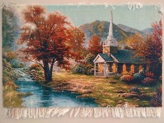 GENUINE TABRIZZ PICTORIAL TABLEAU RUG