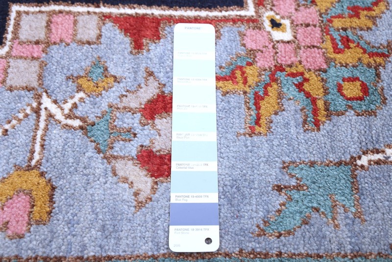 Vintage 8'11" x 12'2" Traditional Hand Knotted Vegetable Dye Wool Area Rug gallery