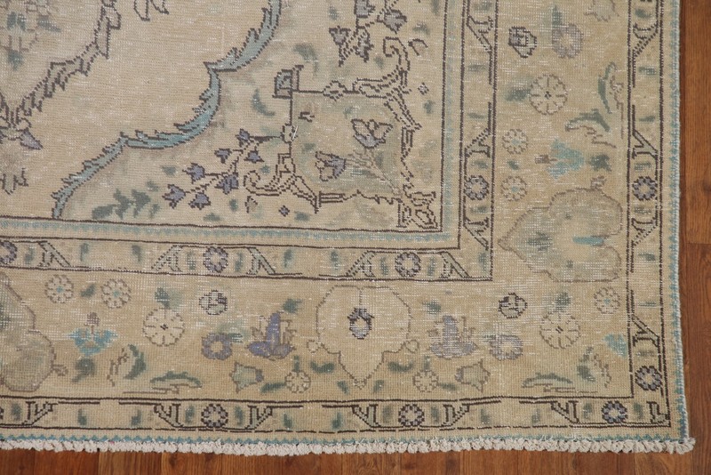 Distressed Traditional Living Room Area Rug 6x10 ft Hand-knotted Wool Carpet gallery