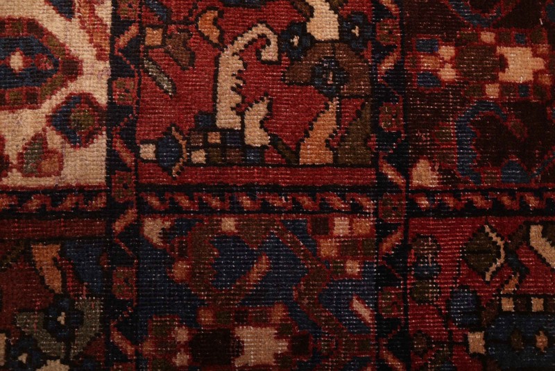 Vintage Traditional Hand-Knotted Area Rug 4'6" x 6'0" Oriental Wool Carpet gallery