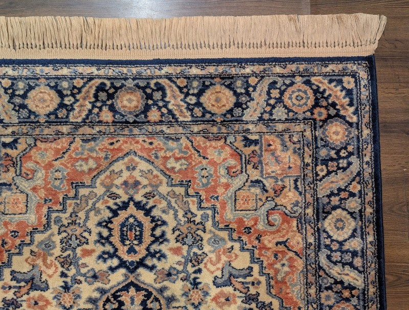 4x6 Karastan Blue Heriz Rug #748 gallery