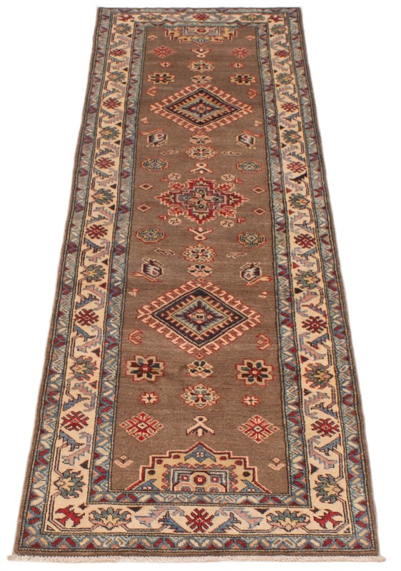 Vintage Hand-knotted Runner Rug 2'8" x 9'7" Traditional Oriental Wool Carpet gallery