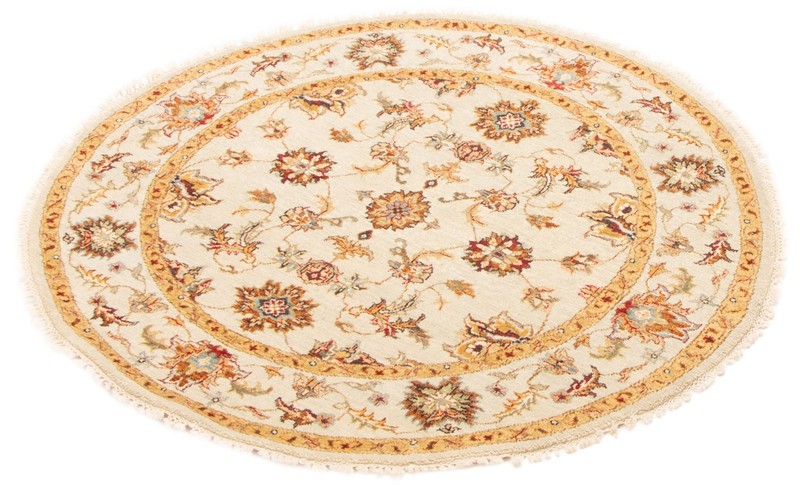 Traditional Vintage Hand-Knotted Area Rug 4'0" x 4'0" Oriental Wool Carpet gallery