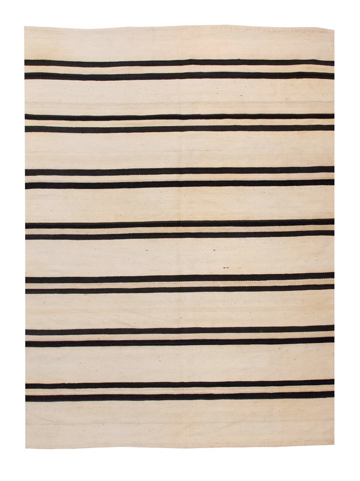 Vintage Minimal Kilim Rug,Striped Kilim Rug,Turkish Kilim Rug, 4'8 x 6'11 ft gallery