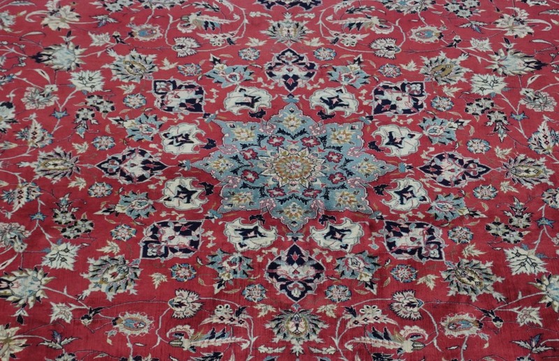 Fine Tabrizz Design Hand Knotted Wool Floral Chinese Oriental Rug 8'5"x11'9" gallery