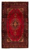 Vintage Hand-Knotted Carpet 4'0" x 7'3" Traditional Oriental Wool Area Rug gallery