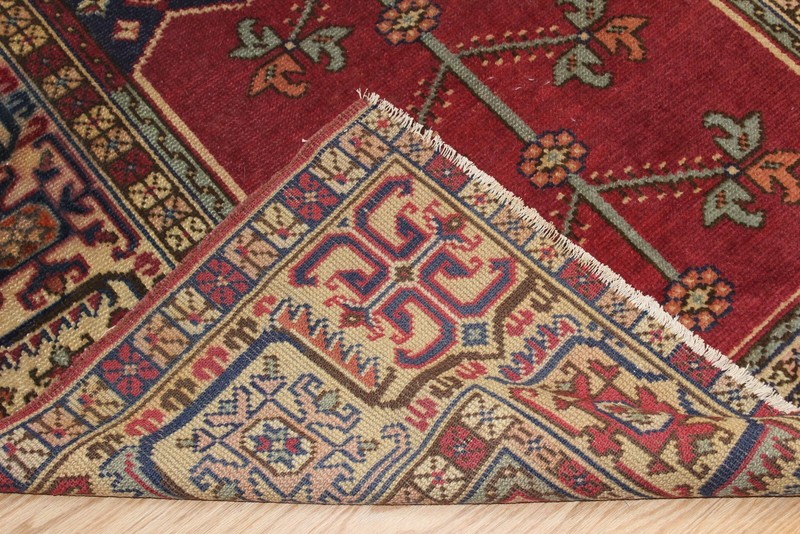 7 x 5 ft. Vintage Turkish Rug 100% Natural Wool Matches Caucasian Kazak Rugs gallery