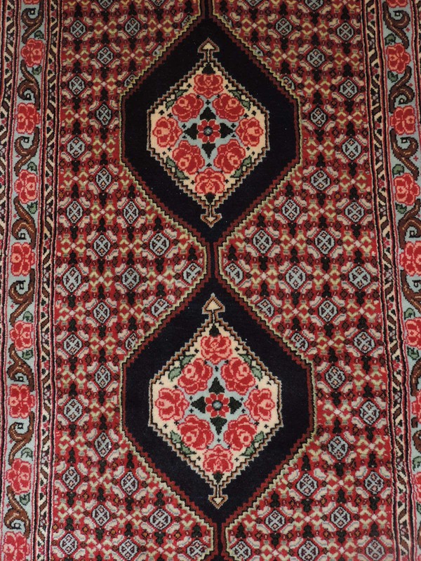 2x10ft. Handmade Ardabil Wool Runner gallery