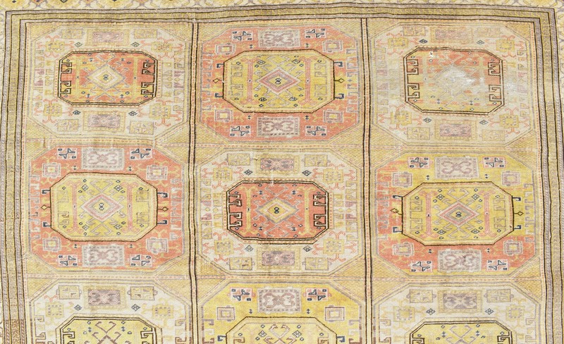 Turkish Rug 77''x112'' Bunyan Carpet Vintage 197x287cm Oriental Decor Rug 6x9 gallery