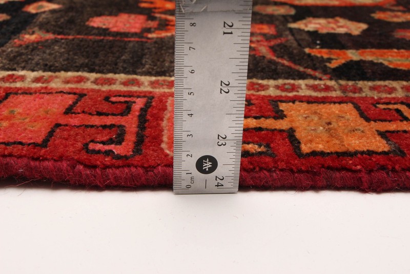 Vintage 4'8" x 8'5" Traditional Hand Knotted Vegetable Dye Wool Area Rug gallery