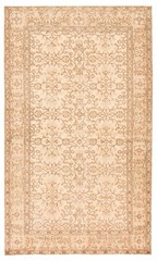 Traditional Vintage Hand-Knotted Carpet 3’11” x 6’9″ Wool Area Rug