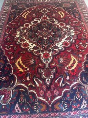 SIMI ANTIQUE. HAND MADE. 10X7 EXCELLENT CONDITION. FULL PILE. BAKH.TIYAR