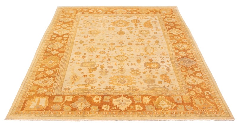 Vintage Hand-Knotted Area Rug 10'3" x 13'8" Traditional Oriental Wool Carpet gallery