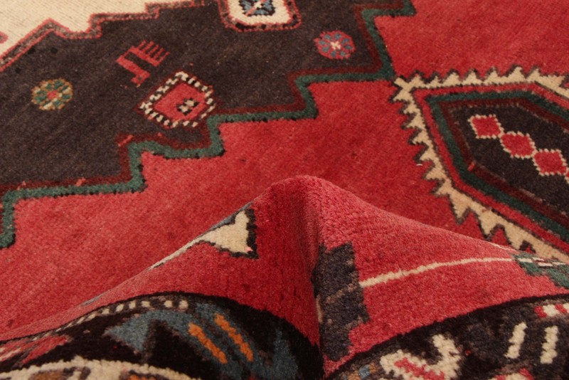 Vintage Traditional Hand-Knotted Area Rug 5'1" x 7'5" Oriental Wool Carpet gallery