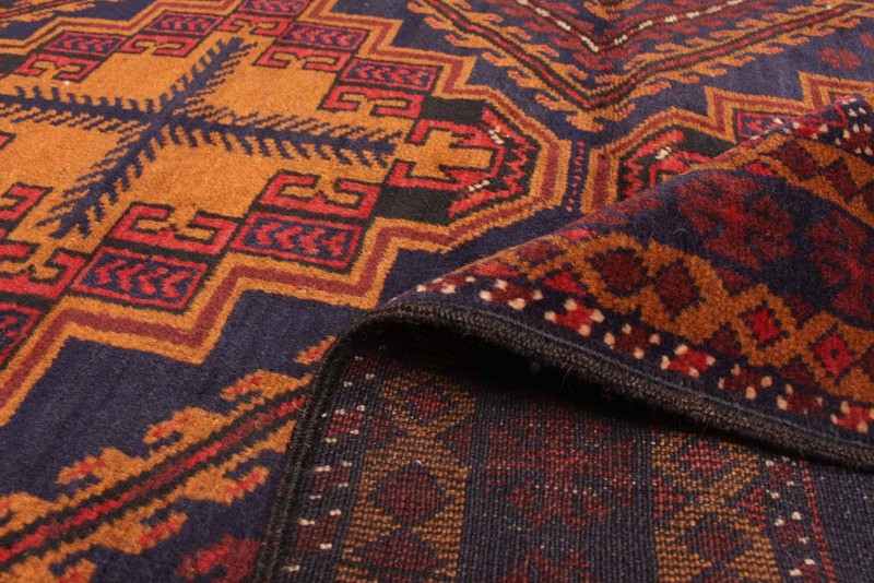 Vintage Traditional Hand-Knotted Area Rug 3'7" x 6'5" Oriental Wool Carpet gallery