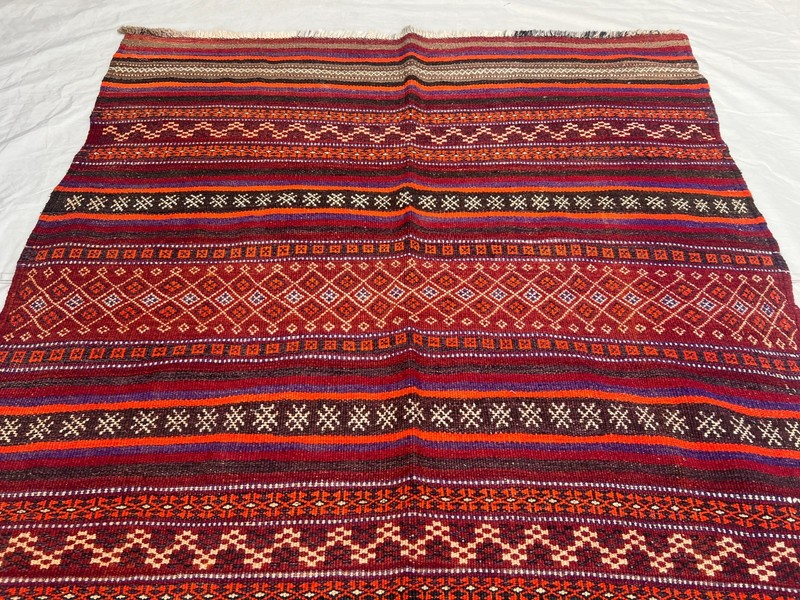 COLLECTORS ITEM 9.5 X 4.5 ft Antique Maldari Beluch Nomad Full Embroidery Sistan gallery
