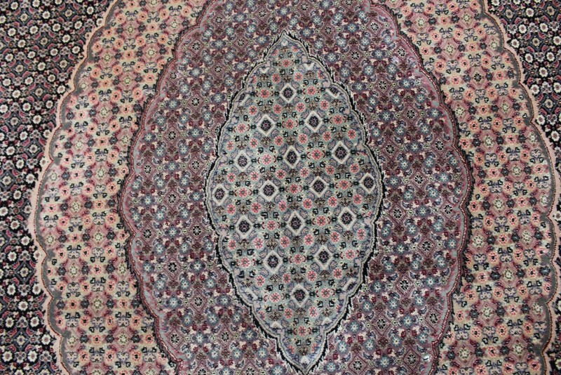 Top Quality 8'6" x 11'6" Handmade Hand Knotted Mahi Fish Design Tabrez Design gallery