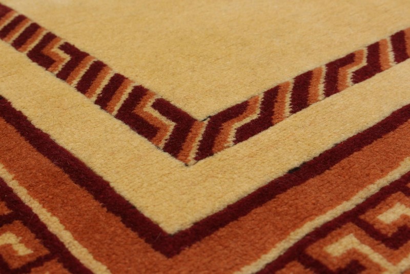Vintage 5'9" x 8'2" Traditional Hand Knotted Vegetable Dye Wool Area Rug gallery