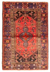 Traditional Vintage Hand-Knotted Carpet 4’6″ x 6’9″ Wool Area Rug