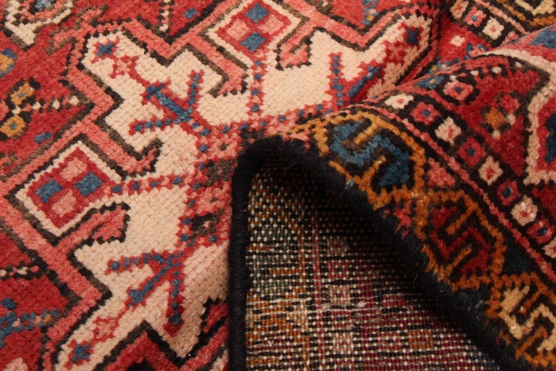 1'7" x 12'5" Vintage Hand-knotted Runner Rug Traditional Oriental Wool Carpet gallery