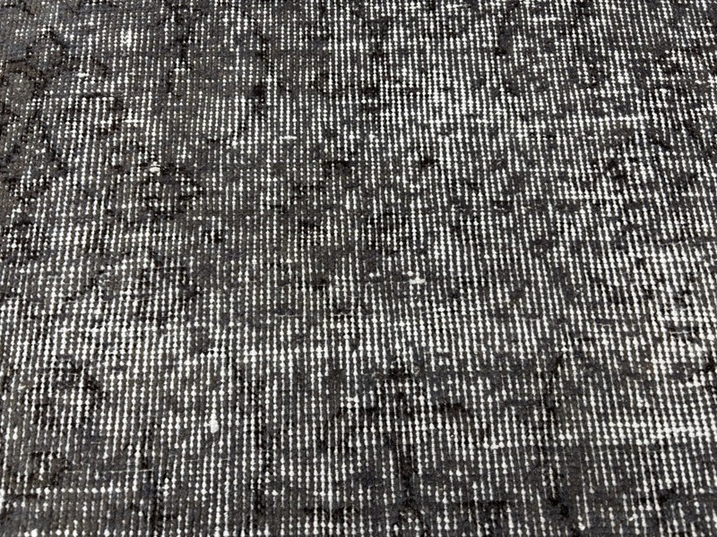 3x6 Dark Gray Vintage Turkish Runner, Hand-Knotted Wool Rug, Small Hallway Rug gallery