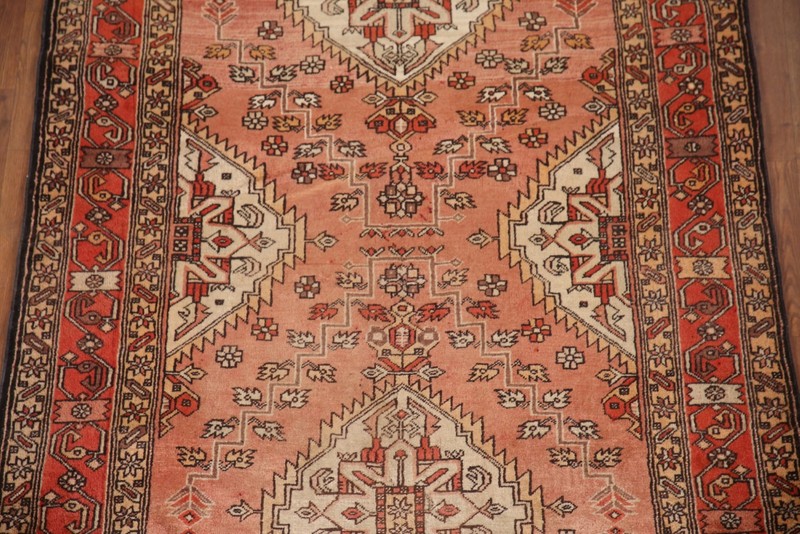 Living Room Area Rug 5x10 ft.Vintage Ardebil oriental Hand-Knotted Wool Carpet gallery