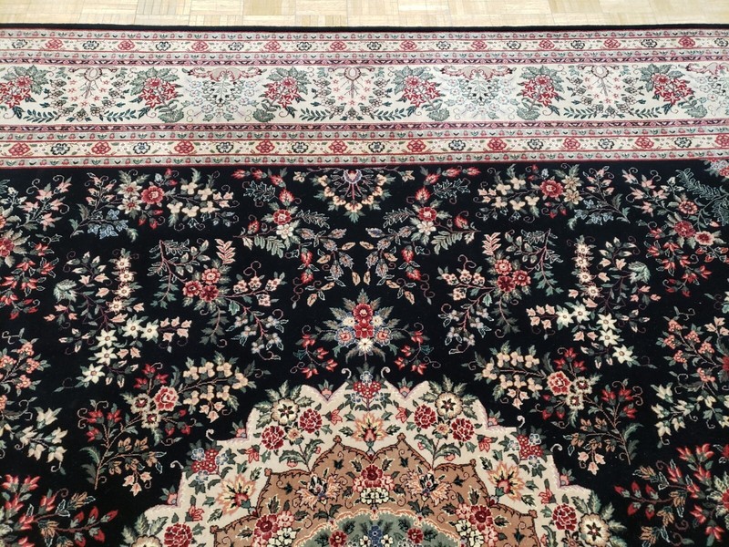 10x14 CHINESE RUG SILK & WOOL SINO AUBUSSON IVORY 100% WOOL ORIENTAL FINE RUG gallery