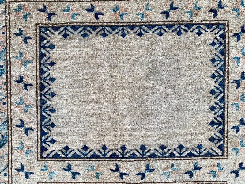 Vintage Afghan Rug, Caucasian Kazak Wool, Traditional Oriental Carpet (5x7 ft.) gallery