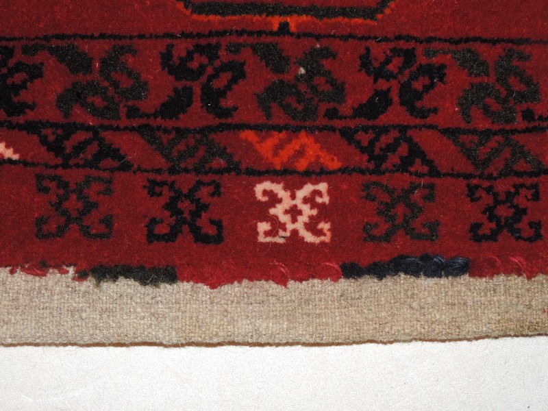Antique Handwoven Turkoman Ersari Bag gallery