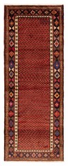 3’7″ x 9’1″ Vintage Hand-knotted Runner Rug Traditional Oriental Wool Carpet