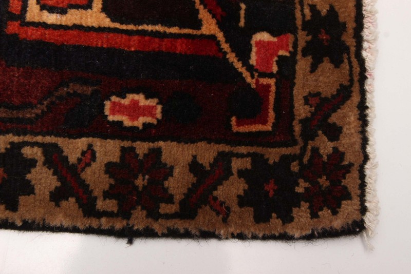 Vintage 6'0" x 9'7" Traditional Hand Knotted Vegetable Dye Wool Area Rug gallery