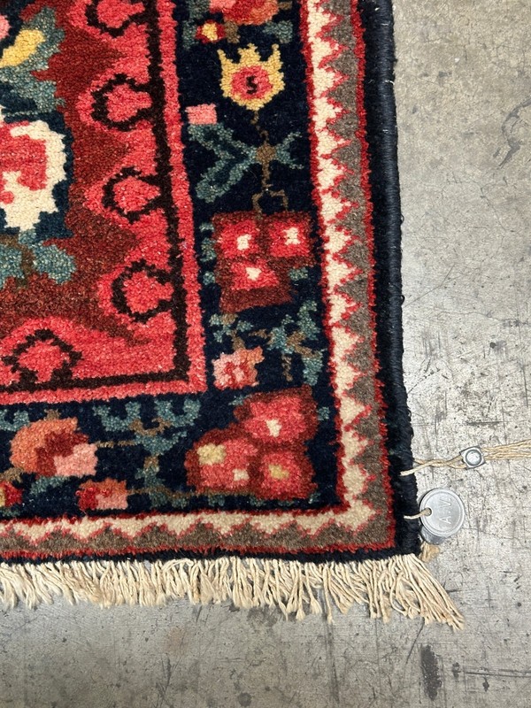 Antique Geometric Oriental Rug, Hand-Knotted Wool, Heriz Style, 5'4" x 8'8" gallery