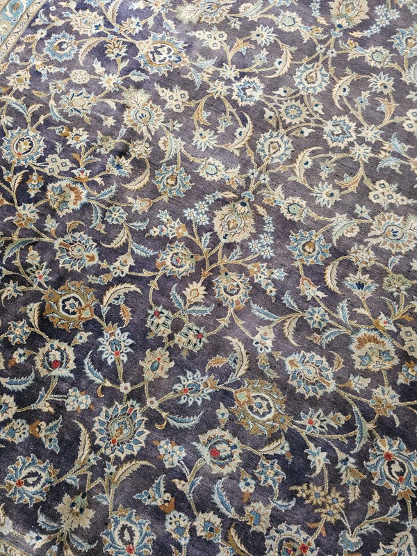 9.7 x 12.4 ANTIQUE FINE USHAK RUG CAUCASIAN VINTAGE SERAPI HERIZ KAZAK gallery