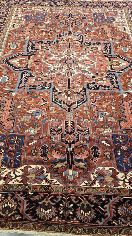 Antique Heriz Circa 1920 gallery