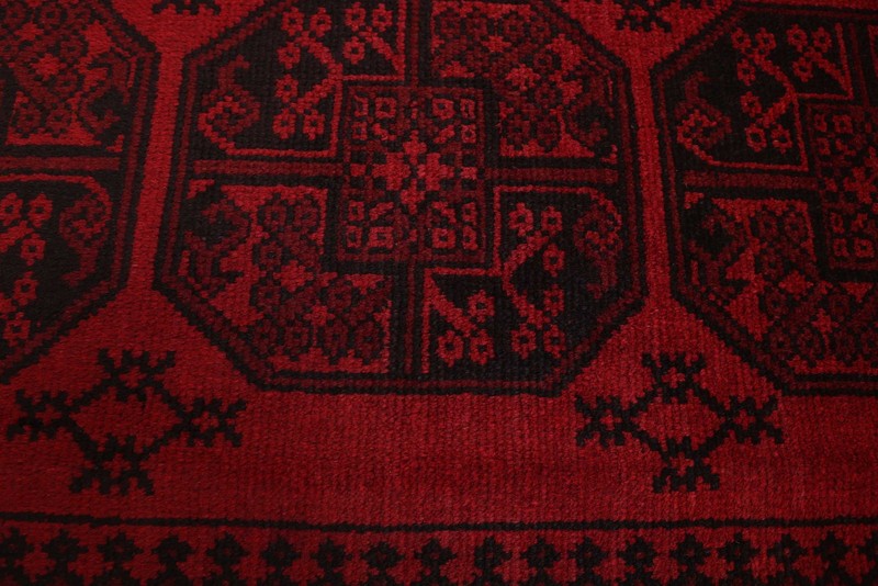 Traditional Vintage Hand-Knotted Oriental Carpet 6'8" x 9'5" Wool Area Rug gallery