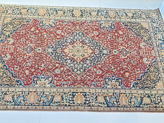 EXCEPTIONAL ANTIQUE GENUINE MIDDLE EASTERN MOHTASHEM RUG