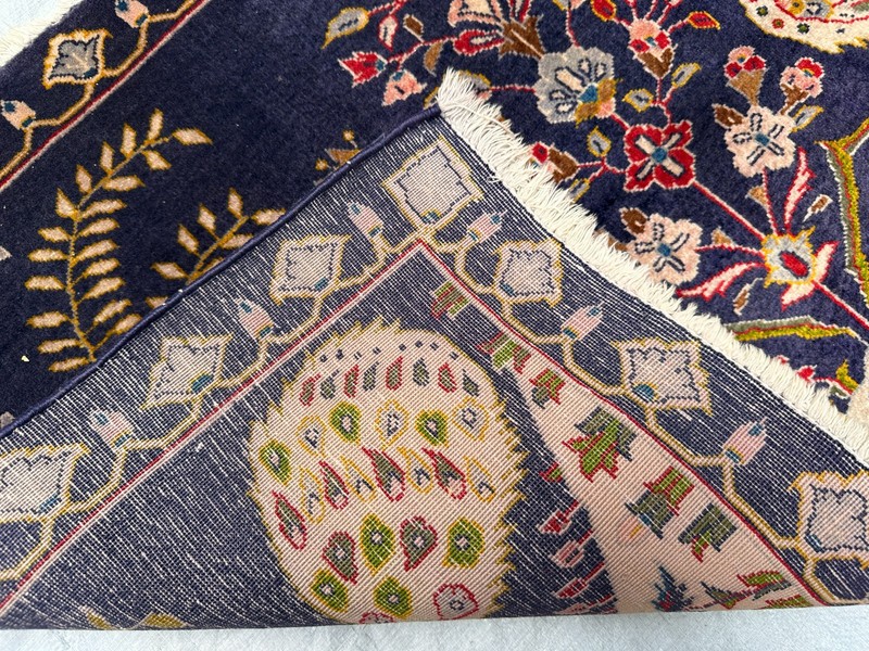 Vintage Gorgeous Peacock Peafowl Shikargah Pictorial Wall Hang Carpet gallery