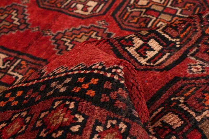 Vintage Hand-Knotted Area Rug 4'10" x 9'10" Traditional Wool Carpet gallery