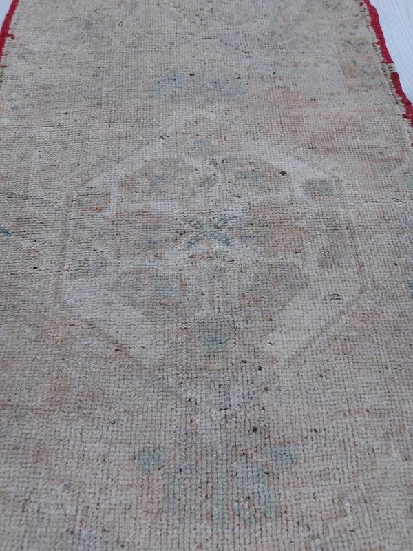 Oushak Vintage Rug Faded Turkish Rug Bathroom Rug Kitchen Rug Doormat Rug Nature gallery