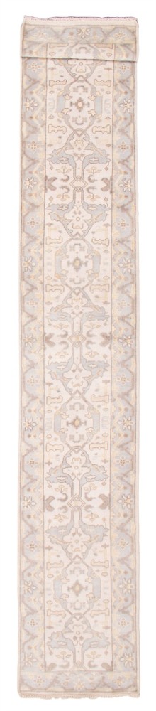 Vintage Hand-knotted Runner Rug 2'8" x 19'6" Traditional Oriental Wool Carpet