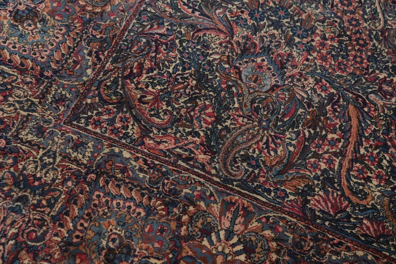 Vegetable Dye Floral Traditional Large Rug 9x15 Wool Hand-made Room Size Carpet gallery