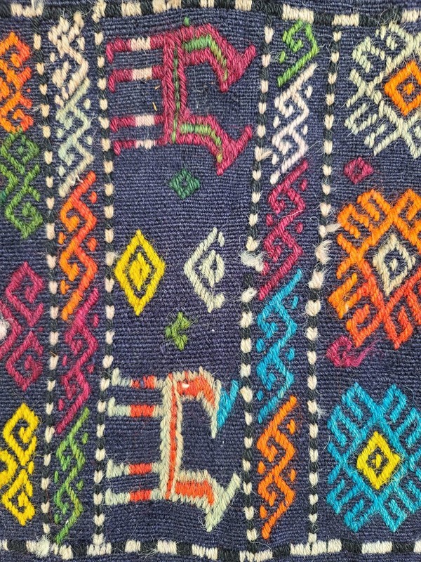 Antique dated Caucasian Shadda kilim carpet rug gallery