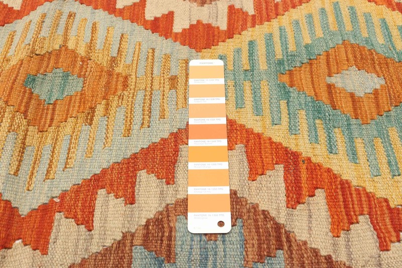 Vintage Hand Woven Area Rug 3'6" x 5'2" Traditional Wool Oriental Carpet gallery