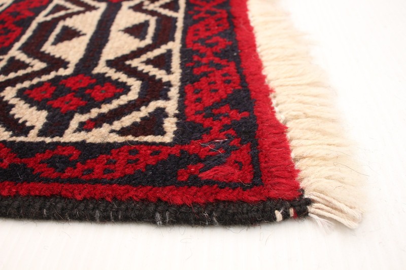 Vintage Hand-Knotted Area Rug 3'3" x 6'1" Traditional Oriental Wool Carpet gallery