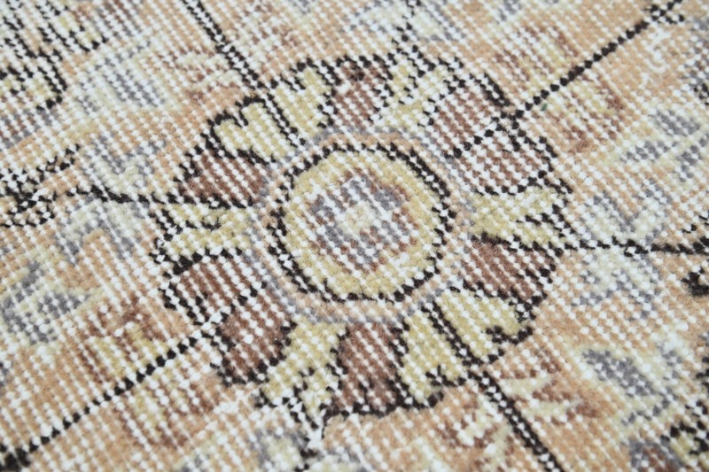 Oushak Turkish Vintage Rug 7x10 Kilim Rug Anatolian Handmade Boho Decor RAINBOW gallery