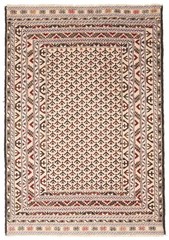 Vintage Hand Woven Area Rug 4’3″ x 6’1″ Traditional Wool Oriental Carpet