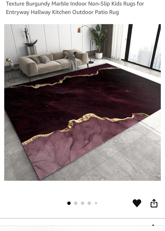 Modern Luxury Burgundy Rugs gallery