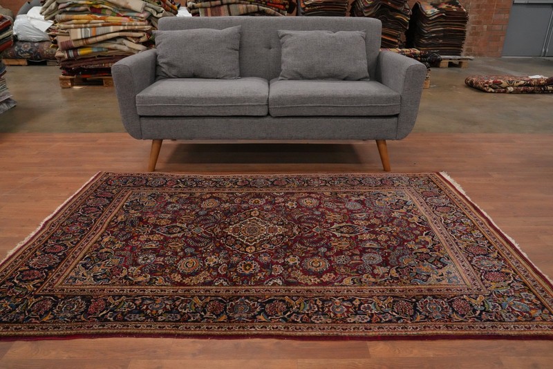 Antique Vegetable Dye Hand-made Rug 4x7 Traditional Living Room Floral Carpet gallery
