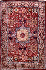 Hand-knotted Rug (Carpet) 4’1X6’1, Mamluk mint condition