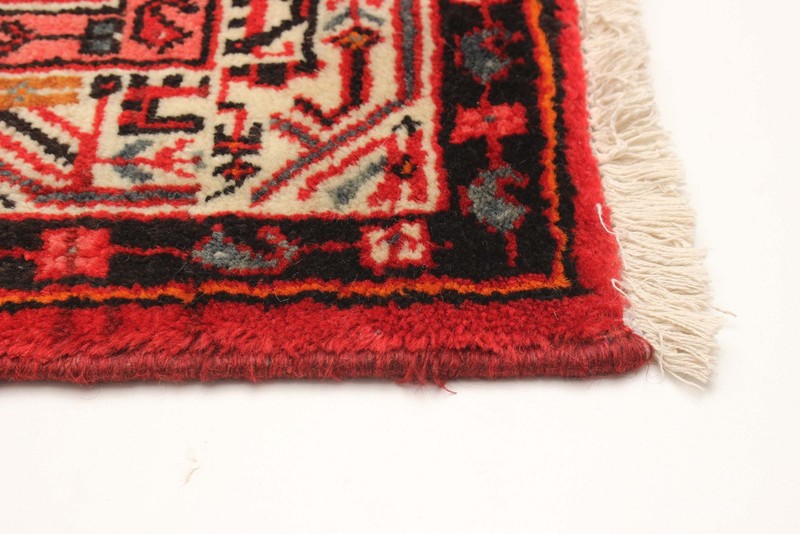 Vintage Hand-Knotted Area Rug 4'3" x 6'7" Traditional Oriental Wool Carpet gallery